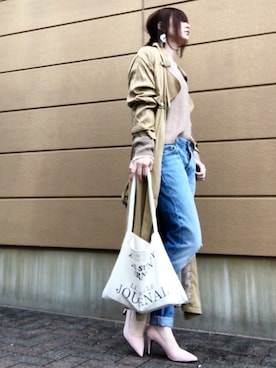 Atsukoさん(レディース・152cm)の春コーディネート