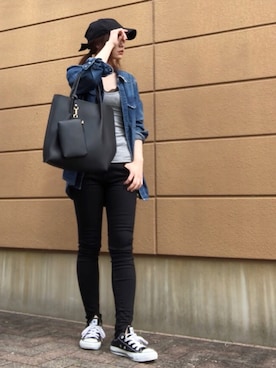 Atsukoさん（レディース・152cm）の春コーディネート