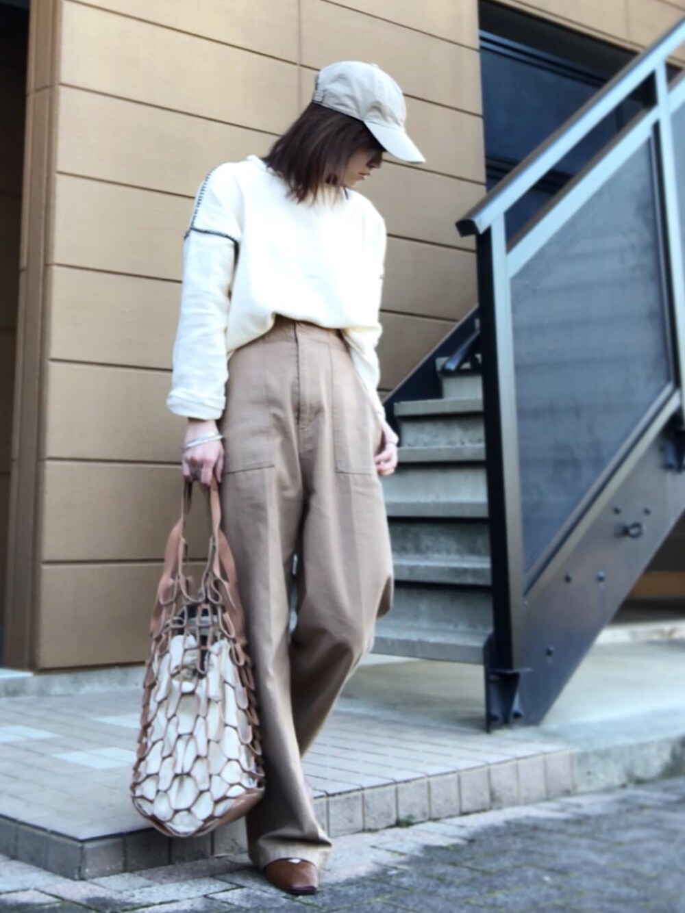 TODAYFUL（トゥデイフル）の「ステッチリネンニット（ニット