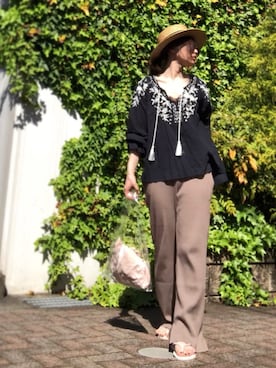 Atsukoさん（レディース・152cm）の夏コーディネート