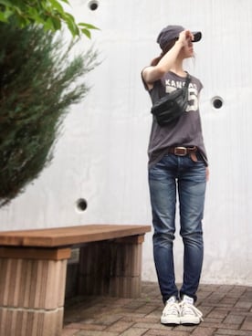 Atsukoさん（レディース・152cm）の夏コーディネート