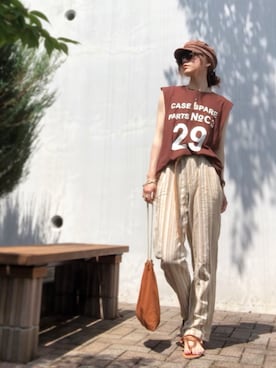 Atsukoさん（レディース・152cm）の夏コーディネート