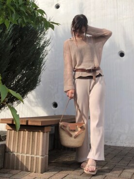 Atsukoさん（レディース・152cm）の秋コーディネート