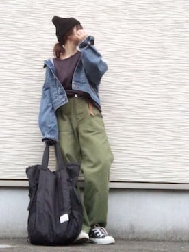 Atsukoさん（レディース・153cm）の秋コーディネート