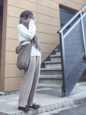 Atsukoさん（レディース・153cm）の冬コーディネート