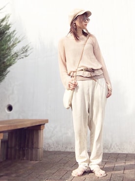 Atsukoさん（レディース・153cm）の夏コーディネート