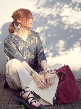 Atsukoさん(レディース・153cm)の夏コーディネート