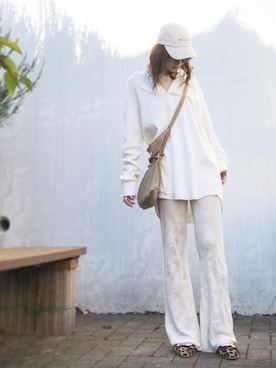 「TODAYFUL（トゥデイフル）のTODAYFUL(トゥディフル) ''Vintage Apron Sacoche'' ヴィンテージエプロンサコッシュ ／11821066（ショルダーバッグ）」を使った、Atsukoさん（レディース・153cm）の秋コーディネート