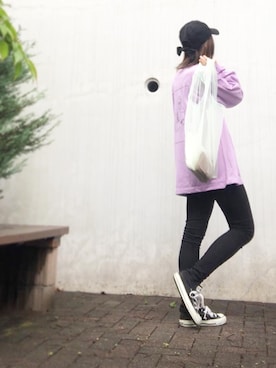 「TODAYFUL（トゥデイフル）のLUKE's Denim（その他パンツ）」を使った、Atsukoさん（レディース・153cm）の夏コーディネート