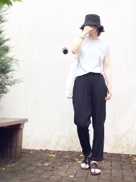Atsukoさん(レディース・153cm)の夏コーディネート