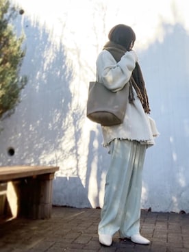 Atsukoさん（レディース・153cm）の冬コーディネート