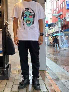 「ON THE TURF（オンザターフ）のアイテム」を使った、yamagata1699さん（メンズ・172cm）の夏コーディネート