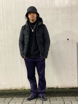 「DUNO（デュノ）のアイテム」を使った、yamagata1699さん（メンズ・172cm）の秋コーディネート