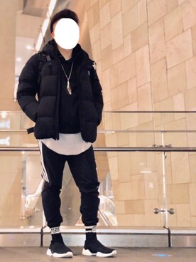 パーカーを使った 靴下イン の人気ファッションコーディネート Wear