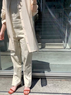 「Omekashi（オメカシ）のアイテム（オールインワン・サロペット）」を使った、rioさん（レディース・152cm）の春コーディネート