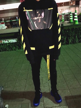 石綿 真裕さん（メンズ・177cm）の冬コーディネート