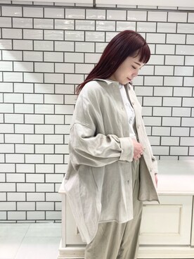 erikaさん（レディース・147cm）の春コーディネート