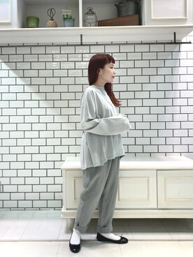 erikaさん（レディース・147cm）の春コーディネート