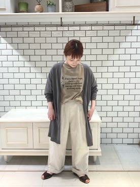 erikaさん（レディース・147cm）の春コーディネート