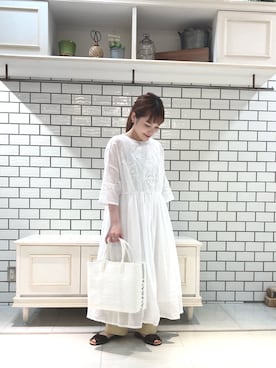 erikaさん（レディース・147cm）の春コーディネート