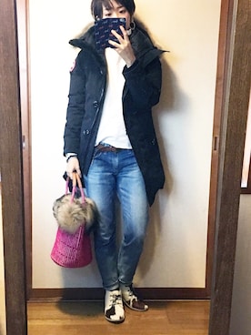 もこさん（レディース・165cm）の冬コーディネート