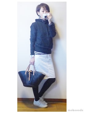 もこさん（レディース・165cm）の冬コーディネート