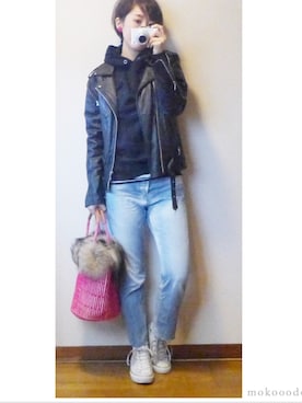 もこさん（レディース・165cm）の冬コーディネート