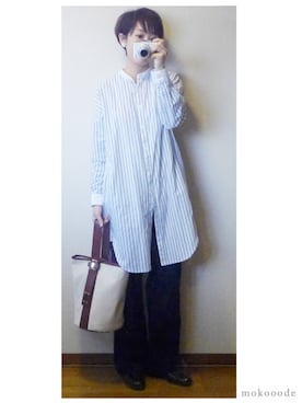 「La TOTALITE（ラトータリテ）のアイテム」を使った、もこさん（レディース・165cm）の春コーディネート