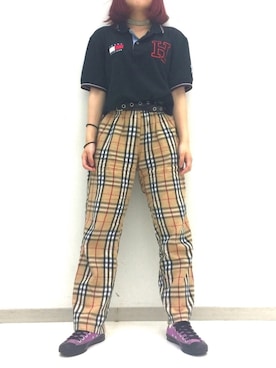 「FOREVER 21（フォーエバー トゥエンティーワン）のアイテム（チョーカー）」を使った、カカさん（レディース・160cm）の春コーディネート