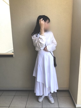 「おうちファッション」｜mirinさん（レディース・157cm）の春コーディネート