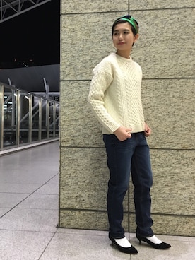 MOMOKOさん(レディース・165cm)の冬コーディネート