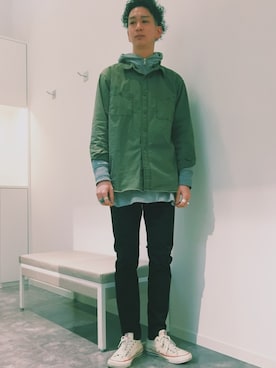 澤田蒼平さん（メンズ・177cm）の冬コーディネート