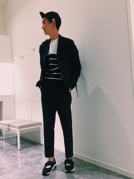 澤田蒼平さん（メンズ・177cm）の秋コーディネート