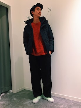 澤田蒼平さん(メンズ・177cm)の冬コーディネート