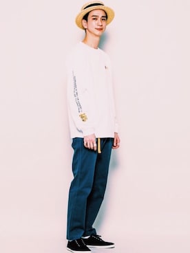 澤田蒼平さん（メンズ・177cm）の春コーディネート