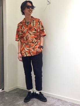 澤田蒼平さん(メンズ・177cm)の春コーディネート