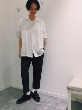 澤田蒼平さん（メンズ・177cm）の春コーディネート