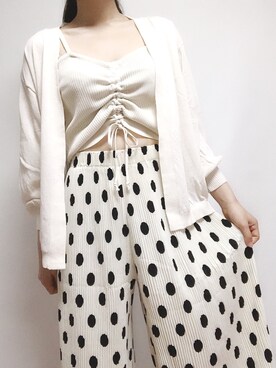 菓子さん（レディース・156cm）の秋コーディネート