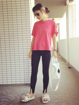 「アイテム（ピアス（両耳用））」を使った、ayumixer0312さん（レディース・166cm・30代）の夏コーディネート
