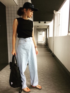「アイテム（ピアス（両耳用））」を使った、ayumixer0312さん（レディース・166cm・30代）の夏コーディネート