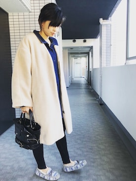 「アイテム（ピアス（両耳用））」を使った、ayumixer0312さん（レディース・166cm・30代）の秋コーディネート