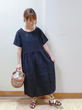 くぼちゃん。さん（レディース・160cm）の夏コーディネート