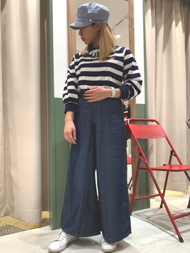 Reinaさん（レディース・155cm）の春コーディネート