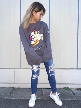 Reinaさん(レディース・155cm)の春コーディネート