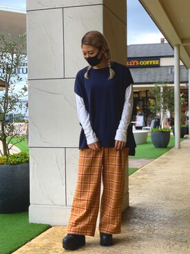 Reinaさん(レディース・155cm)の秋コーディネート