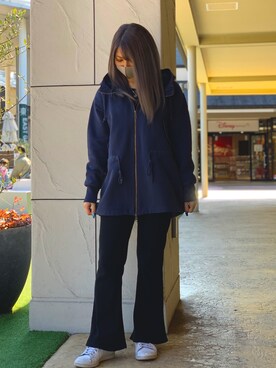 Reinaさん(レディース・155cm)の冬コーディネート