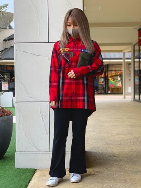 Reinaさん（レディース・155cm）の冬コーディネート