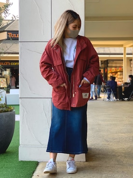 Reinaさん(レディース・155cm)の春コーディネート