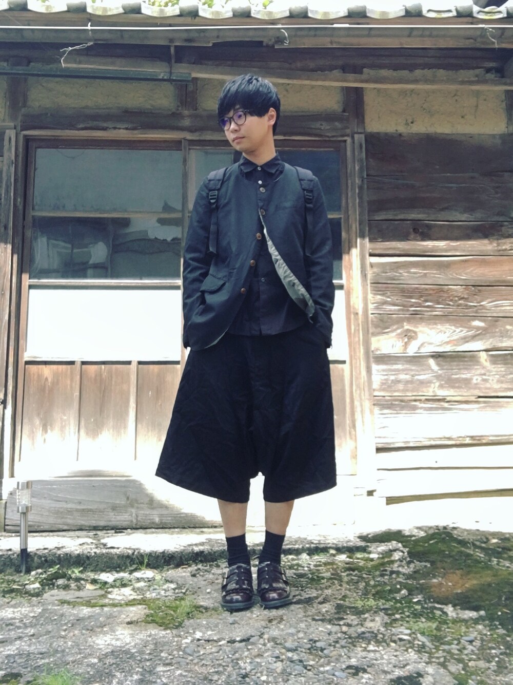 Kubo-Chan｜COMME des GARCONS HOMME PLUSのノーカラージャケットを