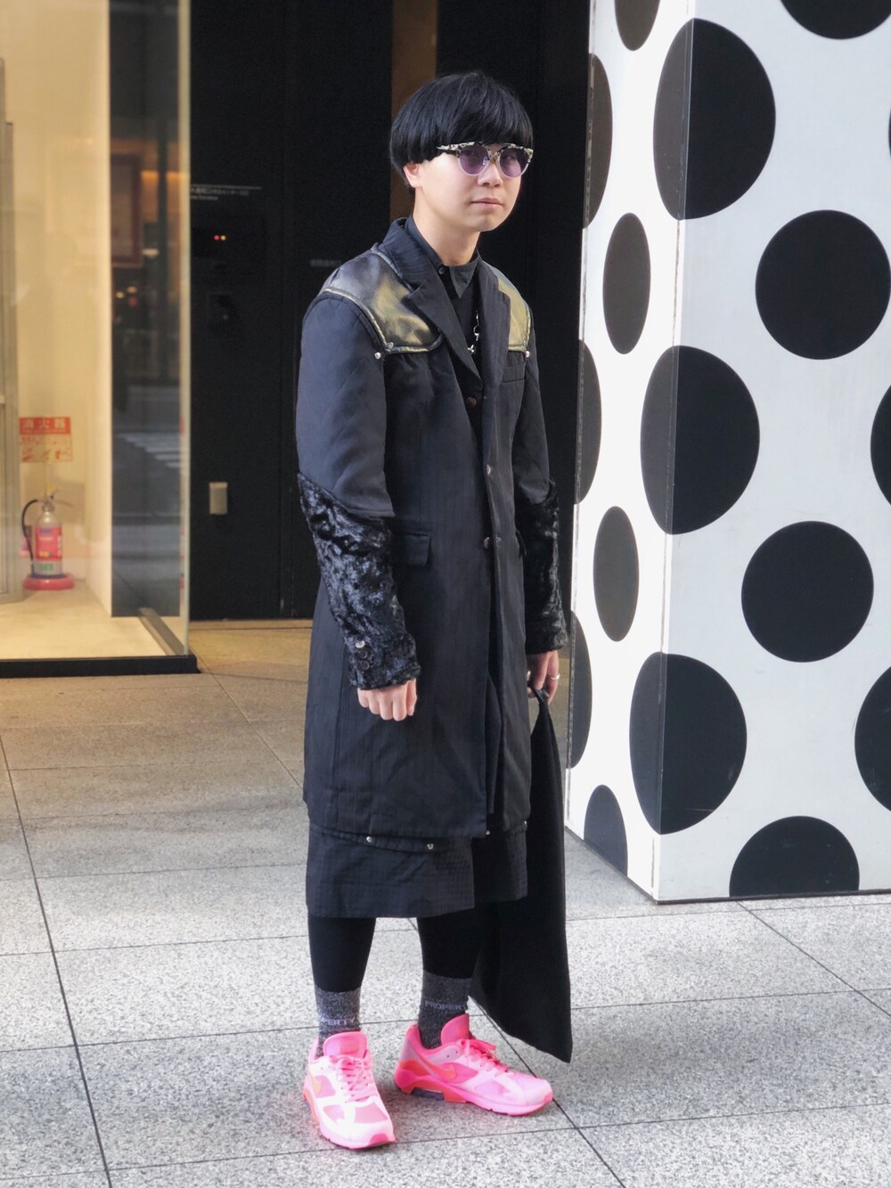Kubo-Chan｜COMME des GARCONS HOMME PLUSのチェスターコートを使った
